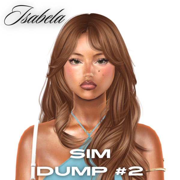 Alpha SIM DUMP 2 ISABELA by simsfinds - The Sims 4 Custom Content
