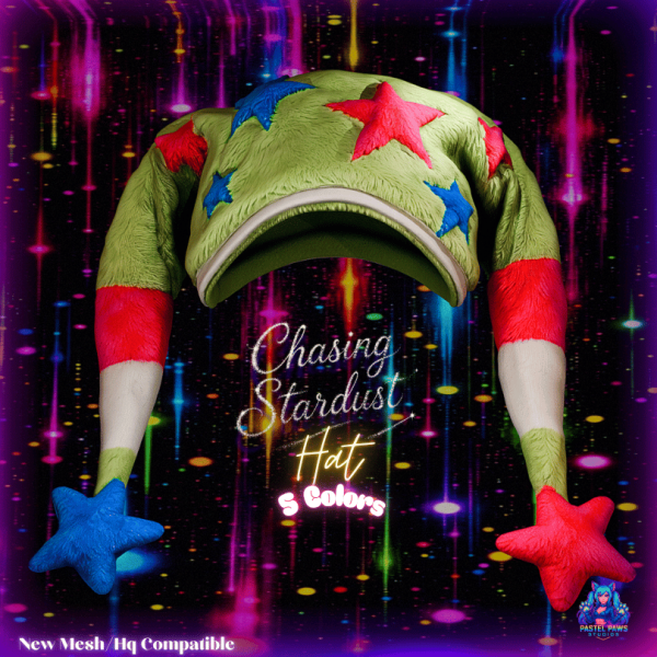 Alpha Chasing Stardust_Hat by simsfinds - The Sims 4 Custom Content