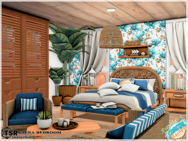 Mix Giena Bedroom - The Sims 4 Custom Content