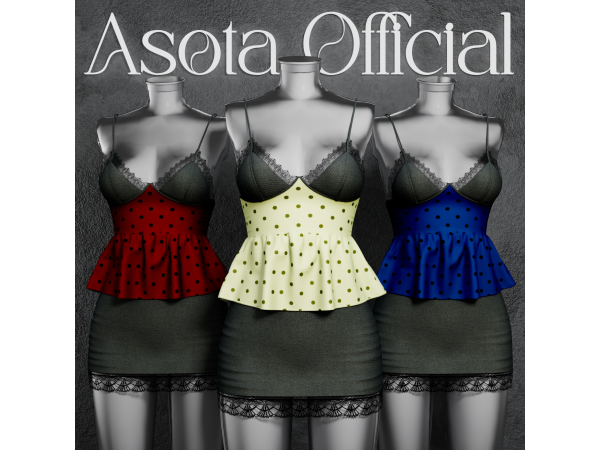 Alpha [ASOTA OFFICIAL] Xanta Outfit - The Sims 4 Custom Content
