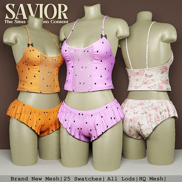 Alpha Svr_Crisdayanti Outfit by saviorts4 - The Sims 4 Custom Content