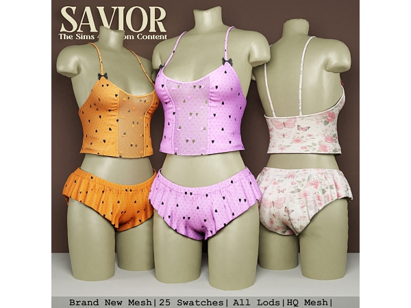 Alpha Svr_Crisdayanti Outfit - The Sims 4 Custom Content