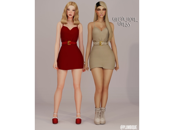 Maxis Match Plumbique_CAFÉ DE FLORE DRESS - The Sims 4 Custom Content