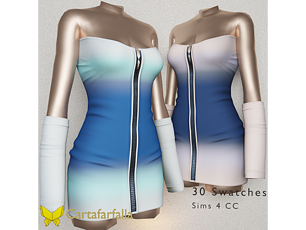 Alpha Cartafarfalla Crysa - The Sims 4 Custom Content
