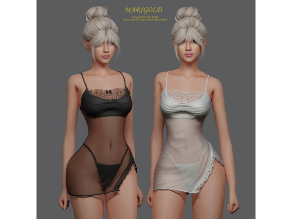 Alpha MARIGOLD TS4_BONNIE - The Sims 4 Custom Content