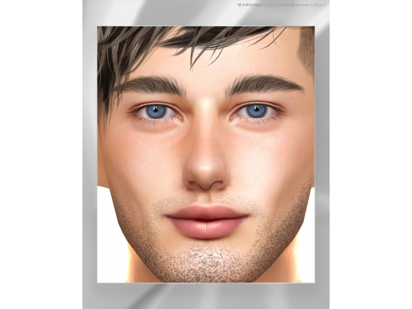 Alpha Noah Lip Preset HQ - The Sims 4 Custom Content