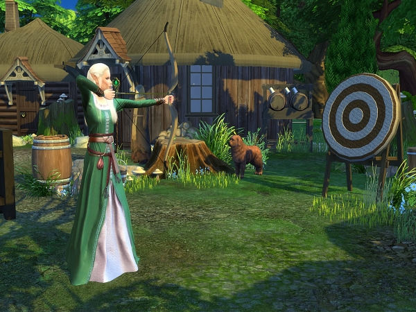 Alpha Elf Archery Set - The Sims 4 Custom Content