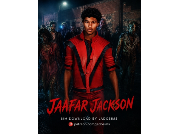 Alpha Jaafar Jackson (Sim Download) - The Sims 4 Custom Content