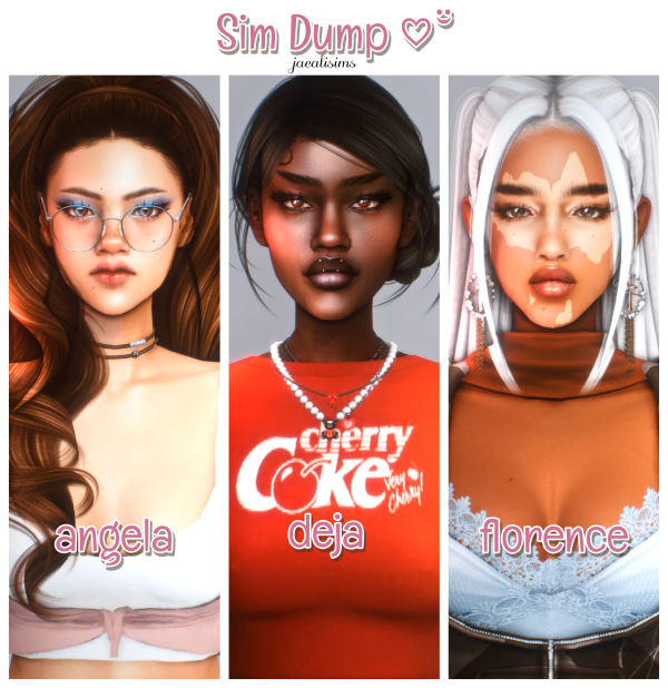 Alpha [april]sim dump 08 by simsfinds - The Sims 4 Custom Content