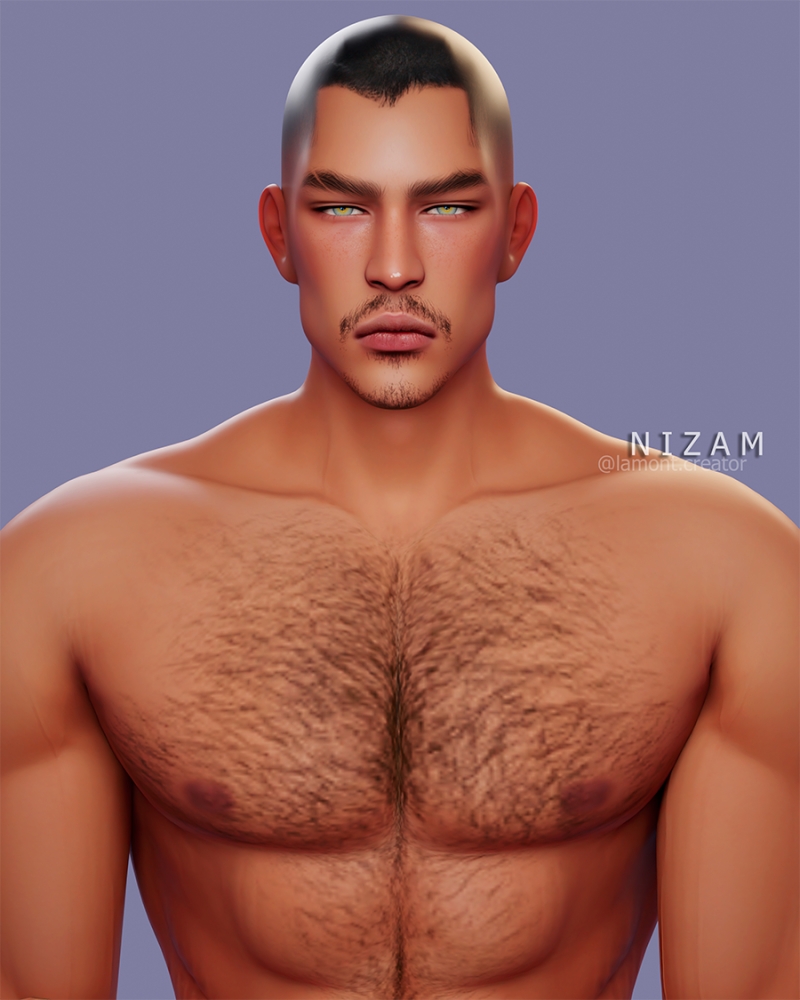 Mix Nizam Male Sim by lamontcreatorr - The Sims 4 Custom Content