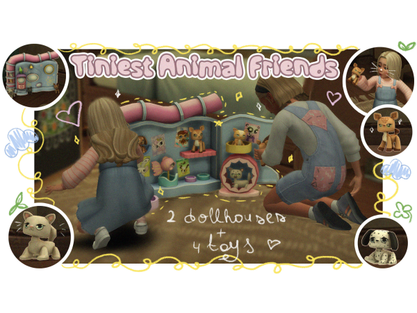 Maxis Match Tiniest Animal Friends[Part 2] by Tamsie - The Sims 4 Custom Content