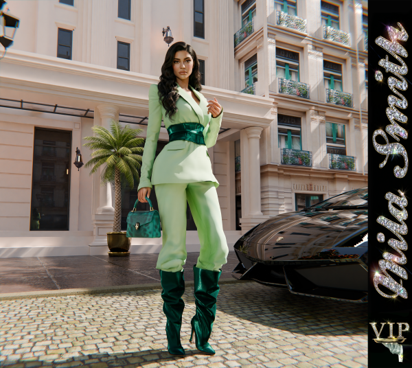 Alpha VIP 495 by simsfinds - The Sims 4 Custom Content