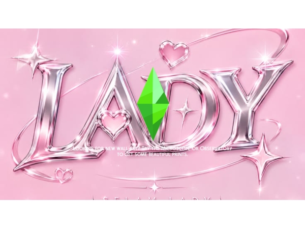 Alpha Lady Loading screen - The Sims 4 Custom Content