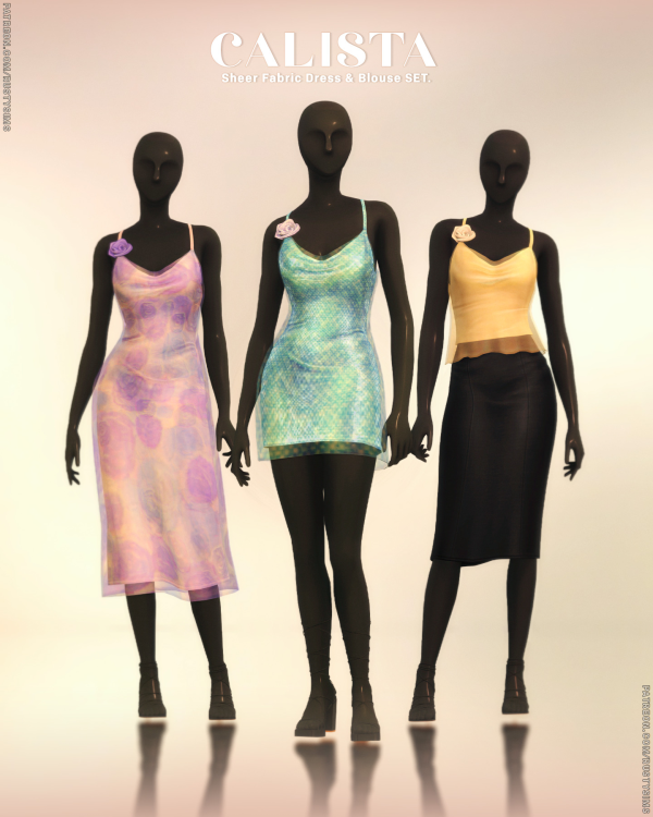 Maxis Match Calista Set by simsfinds - The Sims 4 Custom Content