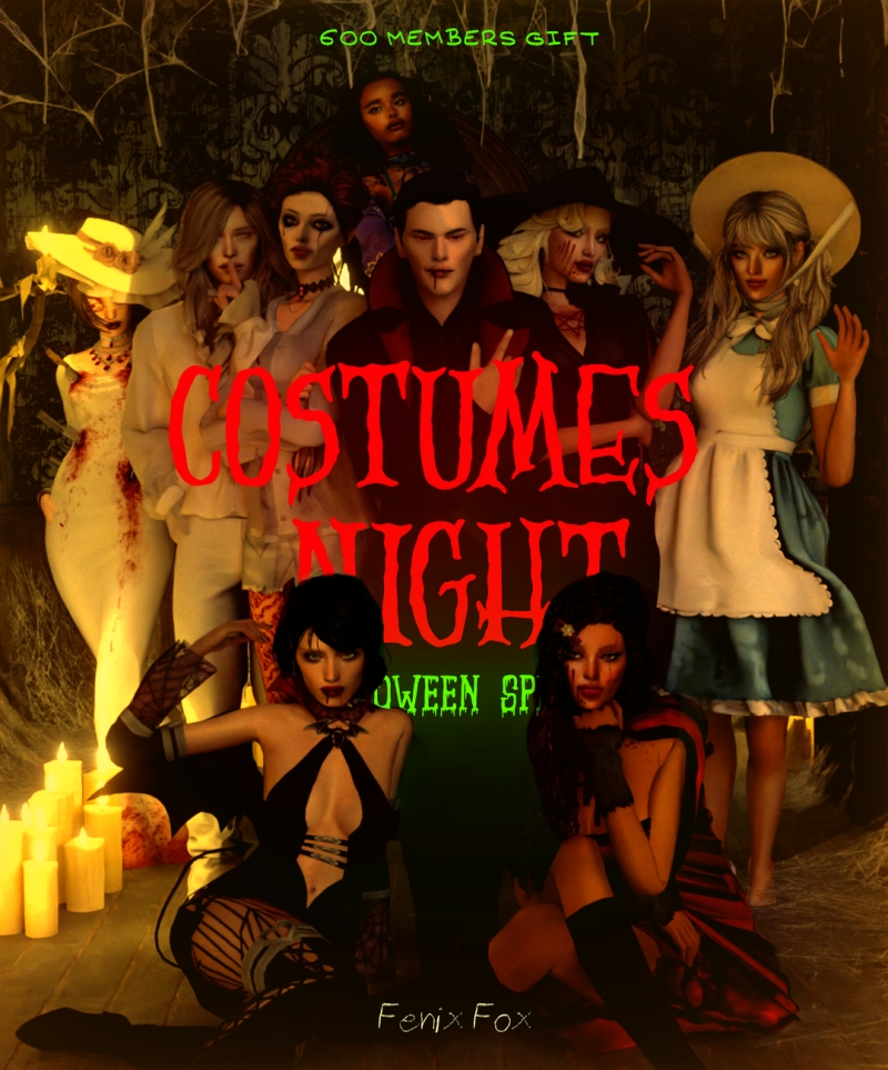 Mix COSTUMES NIGHT by fenixfox - The Sims 4 Custom Content