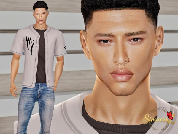 Mix Sim inspired by Jude Bellingham - The Sims 4 Custom Content