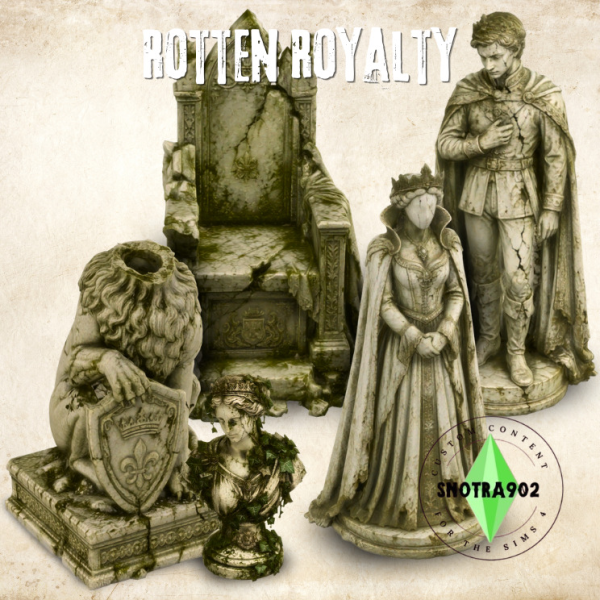 Alpha Rotten Royalty by simsfinds - The Sims 4 Custom Content
