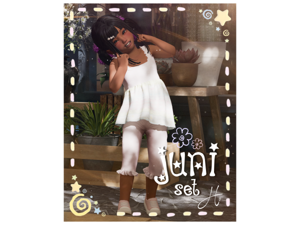 Maxis Match heartquake juni set - The Sims 4 Custom Content