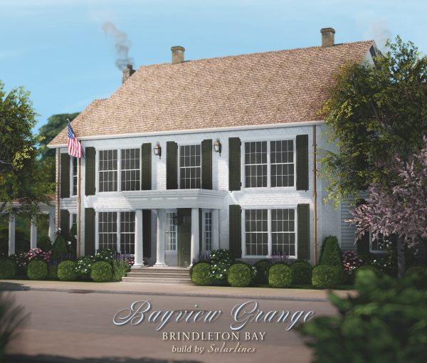 Alpha Bayview Grange Brindleton Bay by simsfinds - The Sims 4 Custom Content