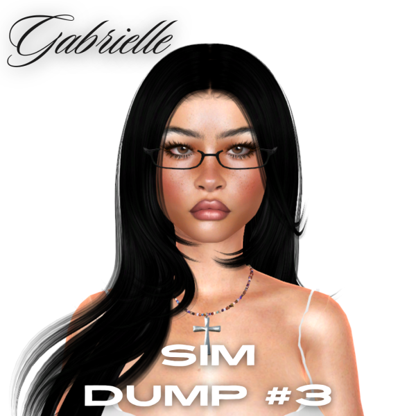 Alpha SIM DUMP 3 GABRIELLE by simsfinds - The Sims 4 Custom Content