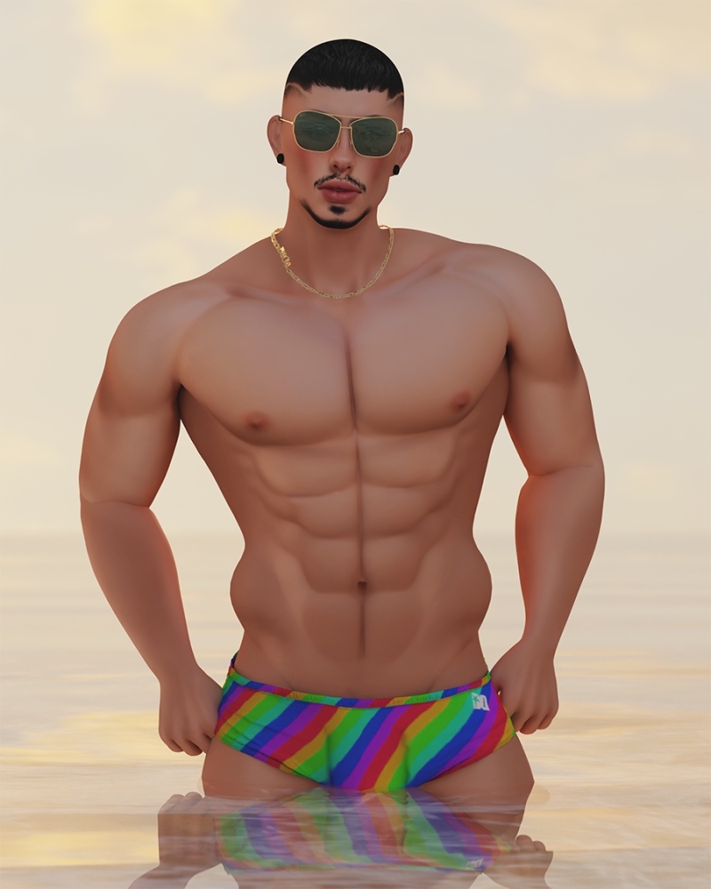 Mix Greg Male Sim Sculpted by lamontcreatorr - The Sims 4 Custom Content