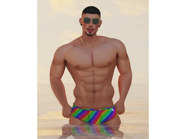 Mix Greg Male Sim Sculpted - The Sims 4 Custom Content