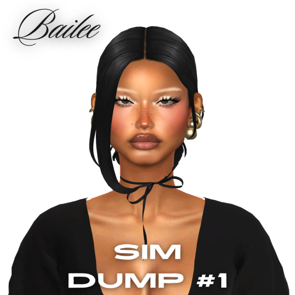 Alpha SIM DUMP 1 BAILEE by simsfinds - The Sims 4 Custom Content