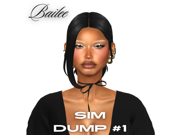 Alpha SIM DUMP 1 BAILEE by mrworldsool - The Sims 4 Custom Content