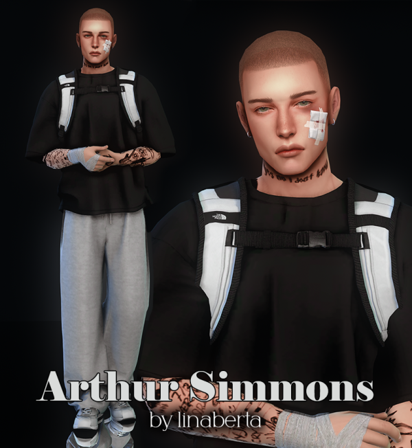 Mix Arthur Simmons by simsfinds - The Sims 4 Custom Content