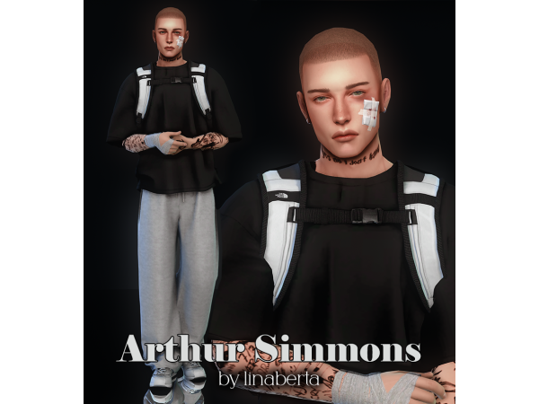 Mix Arthur Simmons by linabertasims - The Sims 4 Custom Content