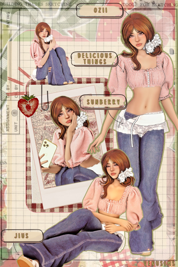Mix celines lookbook pt 2 by simsfinds - The Sims 4 Custom Content