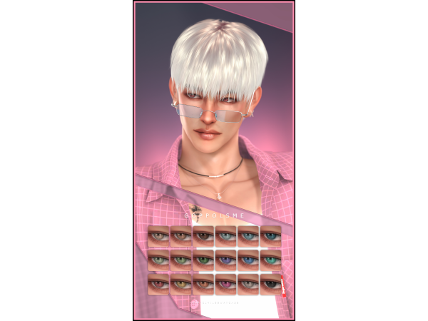 Alpha GPME GOLD CONTACT LENS C14 by goppolsme - The Sims 4 Custom Content