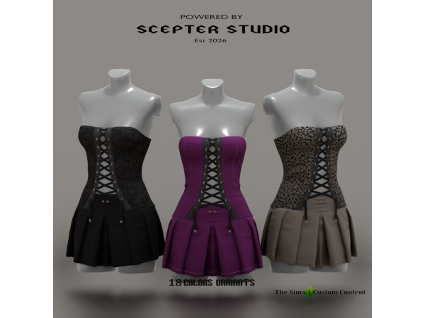 Alpha Vespera Outfit by Scepter - The Sims 4 Custom Content