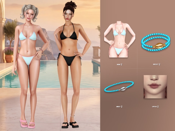 Alpha Heather Lookbook - The Sims 4 Custom Content