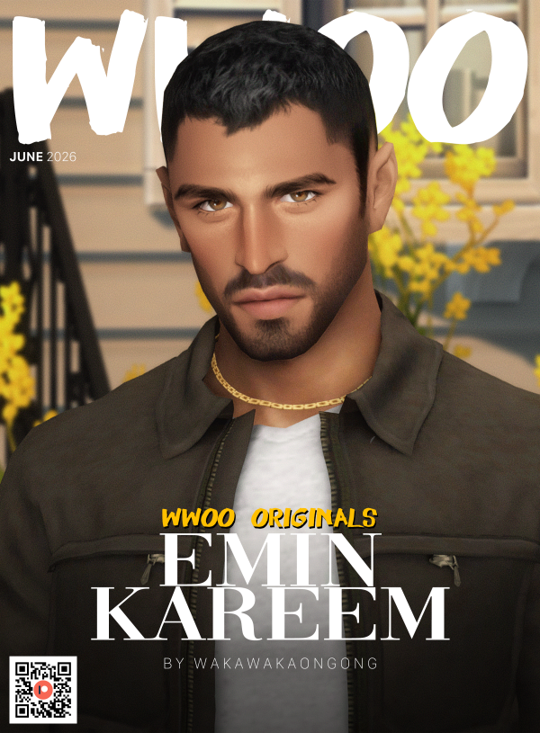 Mix [WWOO] Emin Kareem by simsfinds - The Sims 4 Custom Content