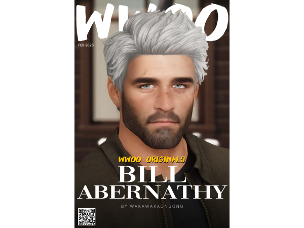 Mix [WWOO] BILL ABERNATHY - The Sims 4 Custom Content
