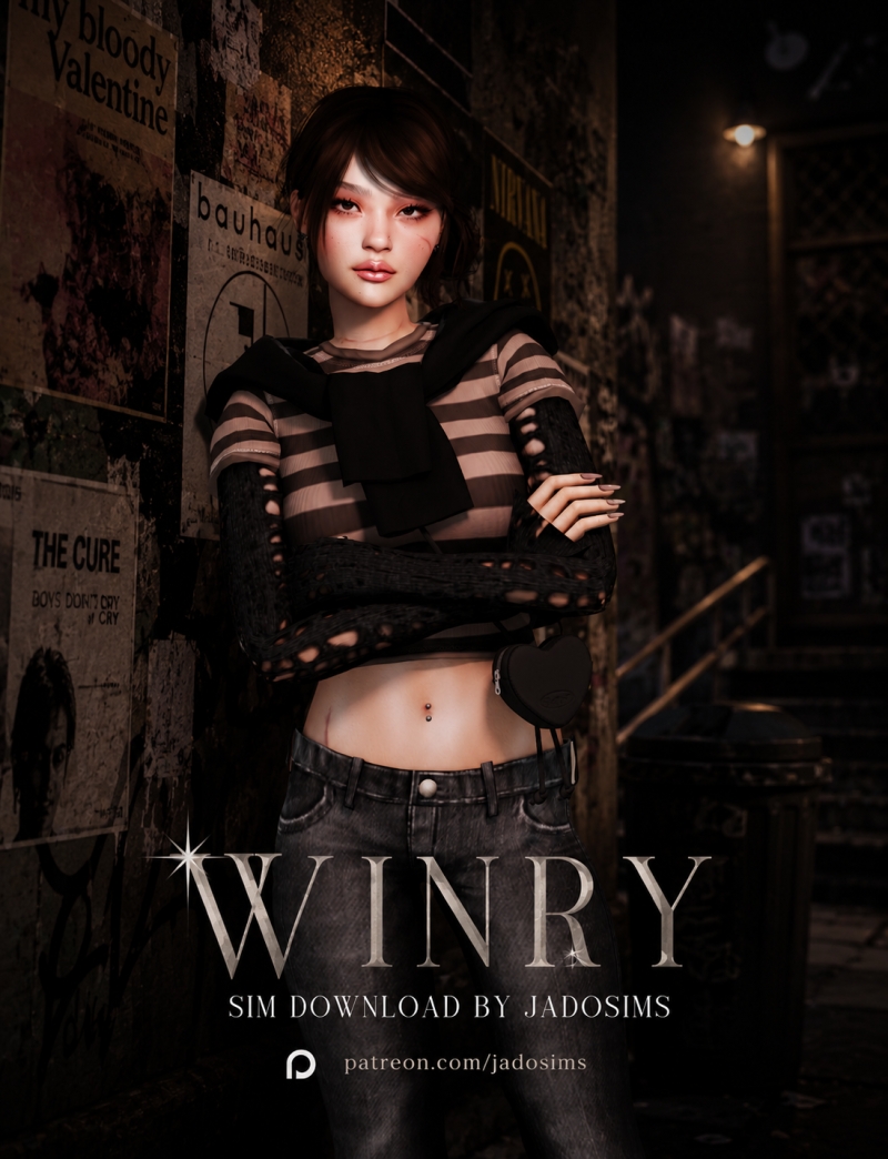 Alpha Winry (Sim Download) by shopwithflynnn - The Sims 4 Custom Content