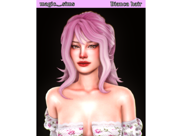 Maxis Match Bianca hair Magic_sims - The Sims 4 Custom Content