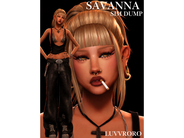 Maxis Match Savanna by RobotTiddies - The Sims 4 Custom Content