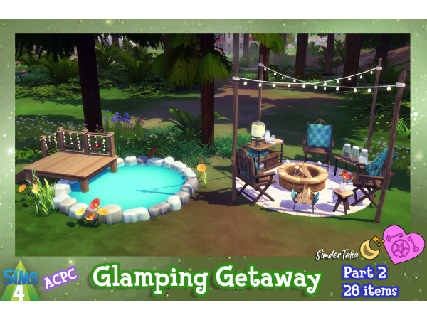 Maxis Match ACPC Glamping Getaway P2 by simdertalia - The Sims 4 Custom Content