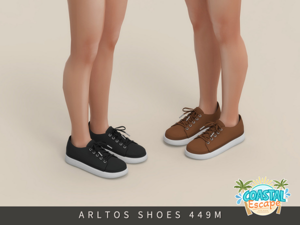 Maxis Match Canvas Sneakers Male by Arltos - The Sims 4 Custom Content