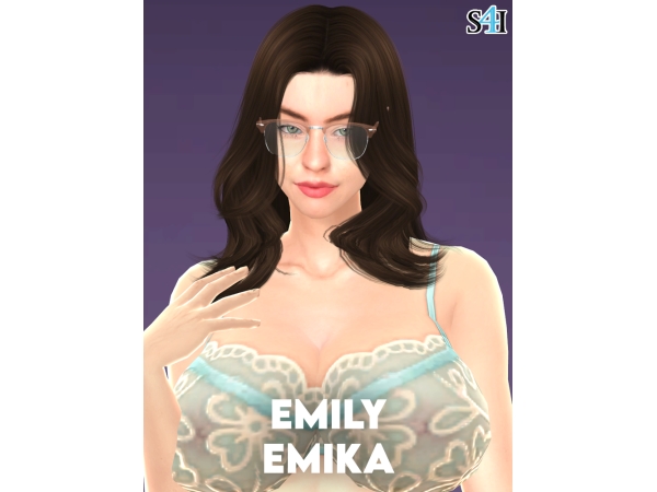 Sims 4 Sims 4 CAS: Emily Emika