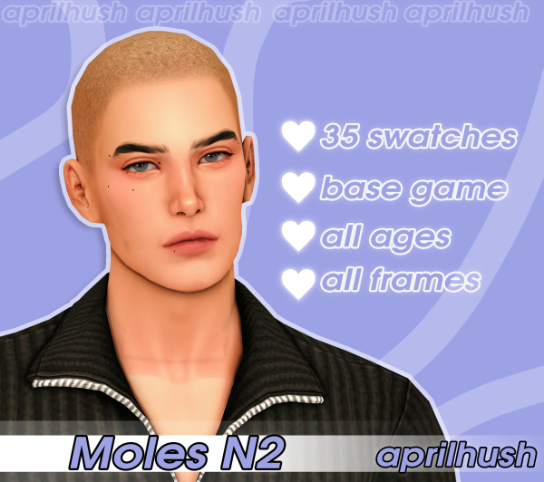 Mix Moles N2 by simsfinds - The Sims 4 Custom Content