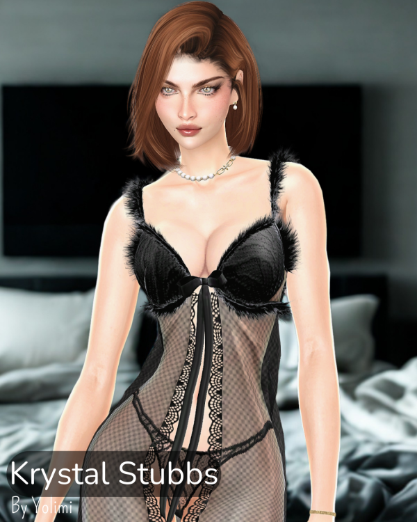 Alpha Krystal Stubbs by yolimi - The Sims 4 Custom Content