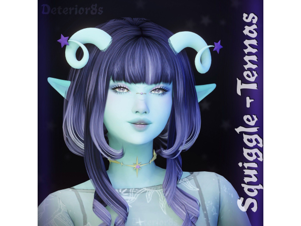 Maxis Match Squiggle Tennas Set by EirwynAdvets - The Sims 4 Custom Content
