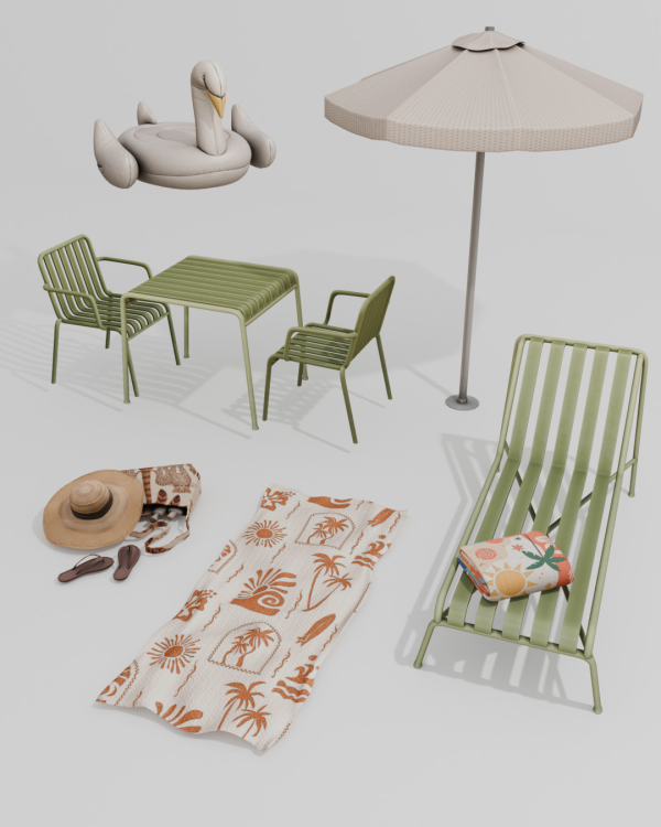 Mix STRAND SET by simsfinds - The Sims 4 Custom Content