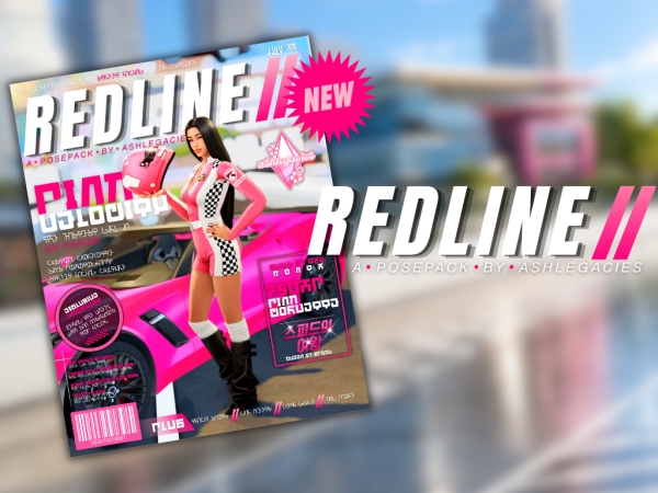 Mix Redline Posepack - The Sims 4 Custom Content