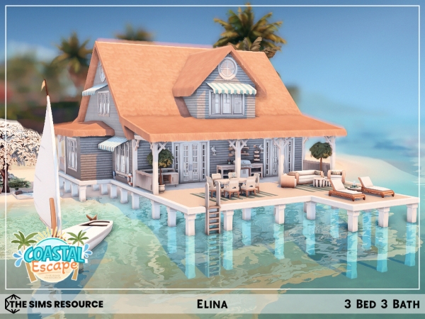 Maxis Match Elina Nocc - The Sims 4 Custom Content