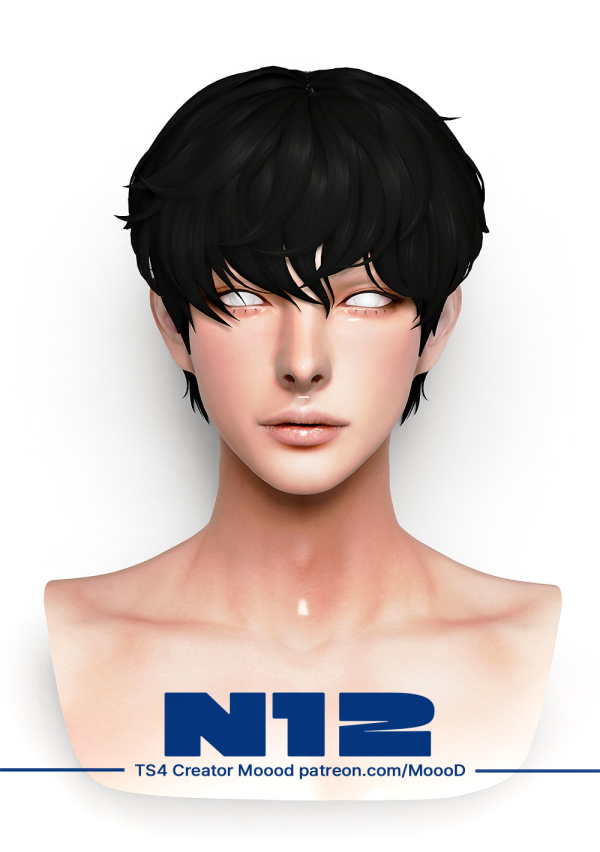 Maxis Match MoooD Maxis Match Hair N12 by simsfinds - The Sims 4 Custom Content