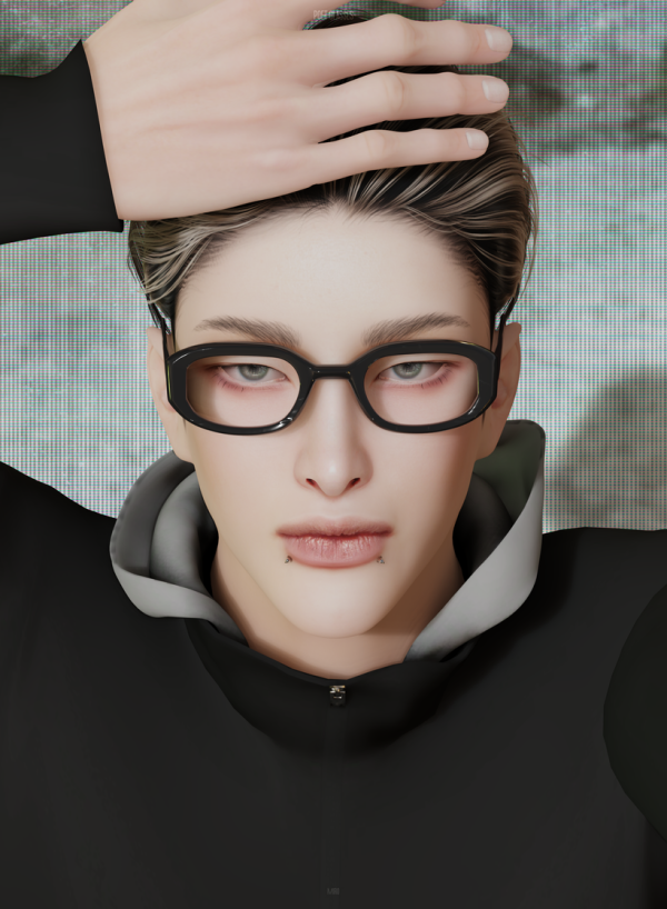 Alpha Poet Glasses by simsfinds - The Sims 4 Custom Content